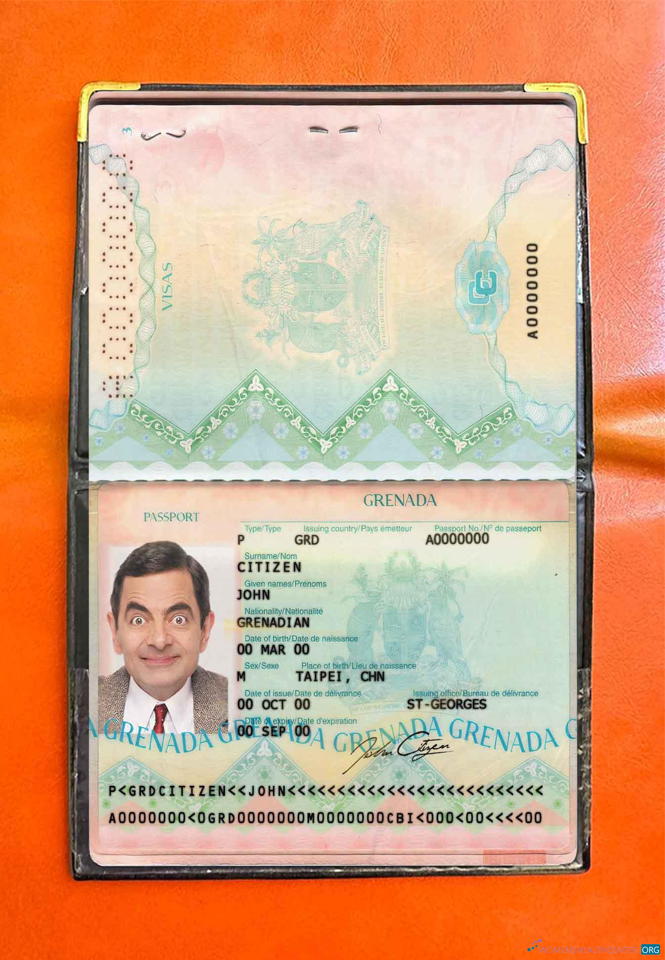 Download Grenada pass photo look Photoshop template